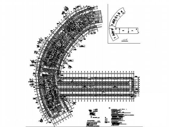 高层地下车库建筑施工图（楼梯间CAD图纸） - 2