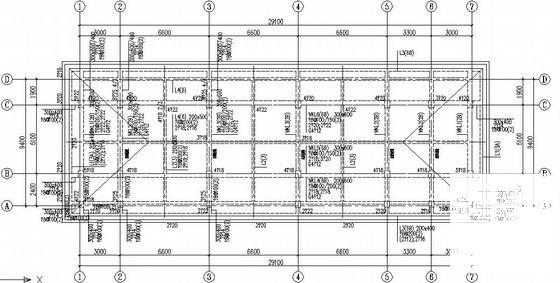 两层框架学生宿舍结构CAD施工图纸（独立基础） - 3