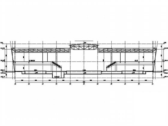 2层现代风格大型游泳馆CAD施工图纸（知名设计院）(总平面图) - 2