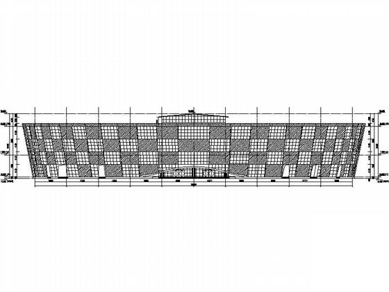 2层现代风格大型游泳馆CAD施工图纸（知名设计院）(总平面图) - 4