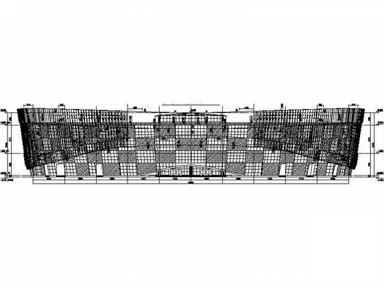 2层现代风格大型游泳馆CAD施工图纸（知名设计院）(总平面图) - 5