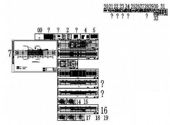 2层火车站建筑CAD施工图纸(轨道交通工程) - 5