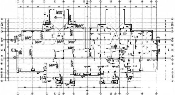 11层剪力墙结构住宅楼结构CAD施工图纸（7度抗震） - 1