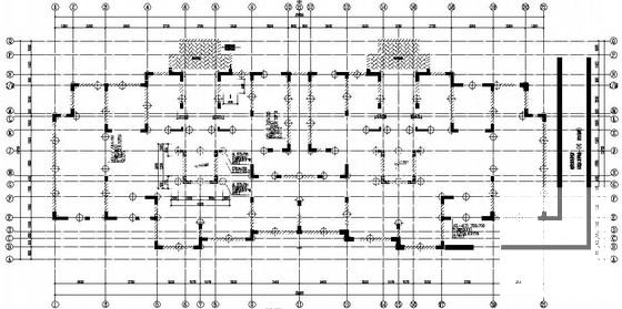11层剪力墙结构住宅楼结构CAD施工图纸（7度抗震） - 2