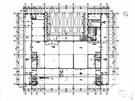 2层江南风格客运中心建筑施工CAD图纸（效果图纸） - 2