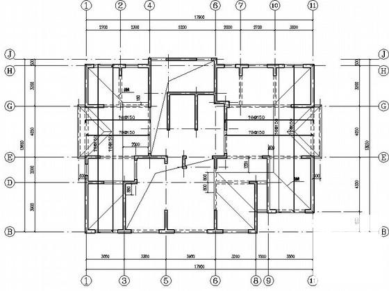 16层框架剪力墙商住楼结构CAD施工图纸（独立基础） - 3
