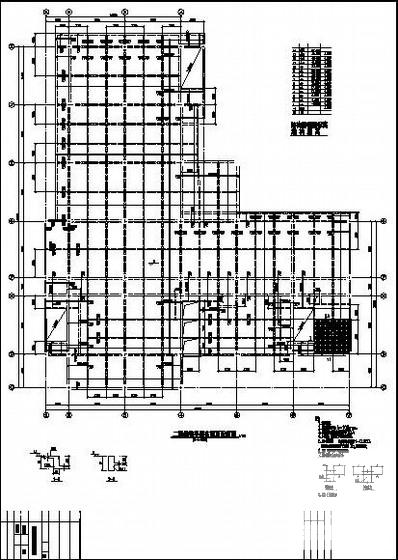 12层框架结构活动中心结构CAD施工图纸（独立基础） - 2
