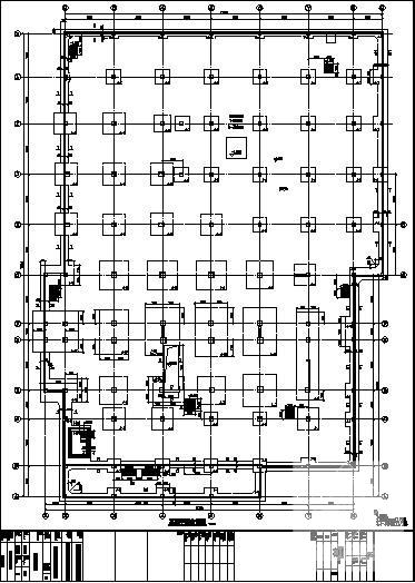 12层框架结构活动中心结构CAD施工图纸（独立基础） - 3