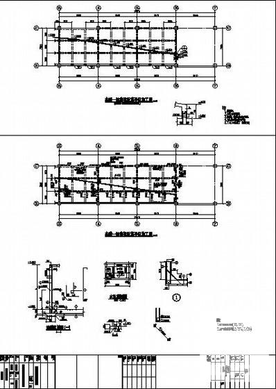 12层框架结构活动中心结构CAD施工图纸（独立基础） - 4
