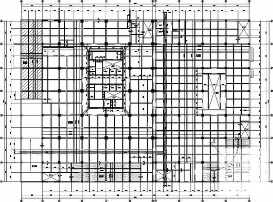 25层剪力墙豪华酒店结构CAD施工图纸(带屋顶泳池) - 1