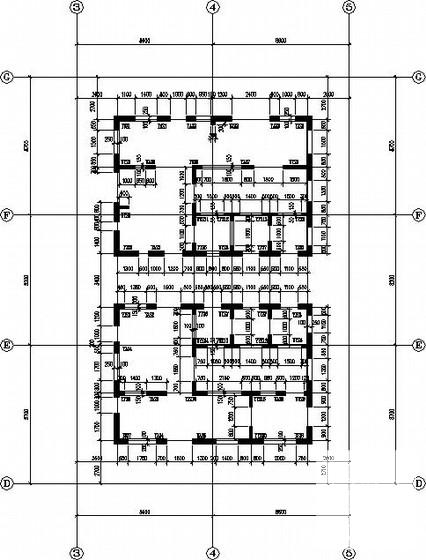 25层剪力墙豪华酒店结构CAD施工图纸(带屋顶泳池) - 3