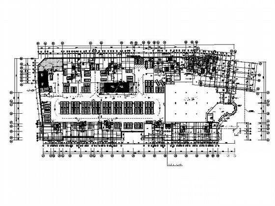 华庭居住区地下室建筑施工CAD图纸 - 3