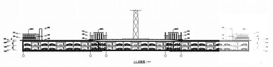 超大地下车库建筑施工CAD图纸 - 2
