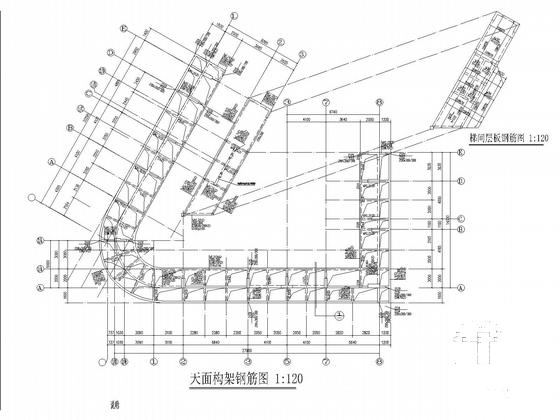 13层L型框支剪力墙住宅楼结构CAD施工图纸 - 4