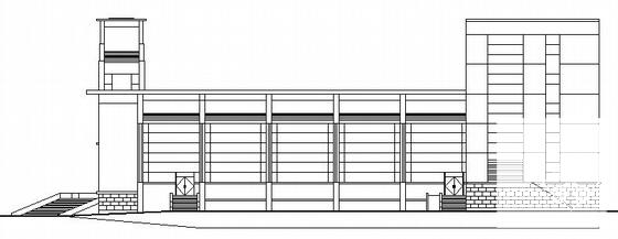 5层剧院建筑施工CAD图纸(卫生间详图) - 1