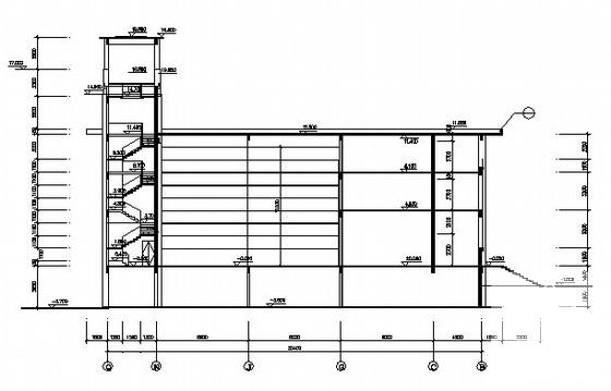 5层剧院建筑施工CAD图纸(卫生间详图) - 2