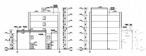 科技园区5层食堂综合楼建筑施工CAD图纸(卫生间详图) - 2