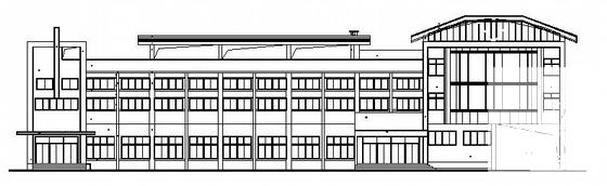 东西湖区3层综合楼建筑施工CAD图纸(卫生间详图) - 1