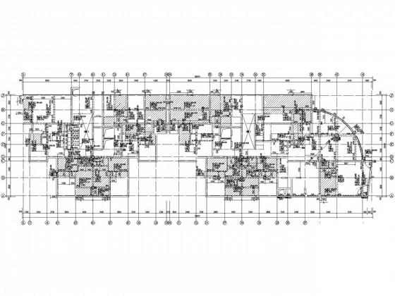 25层带地下室剪力墙商住楼结构CAD施工图纸(现浇钢筋混凝土) - 1
