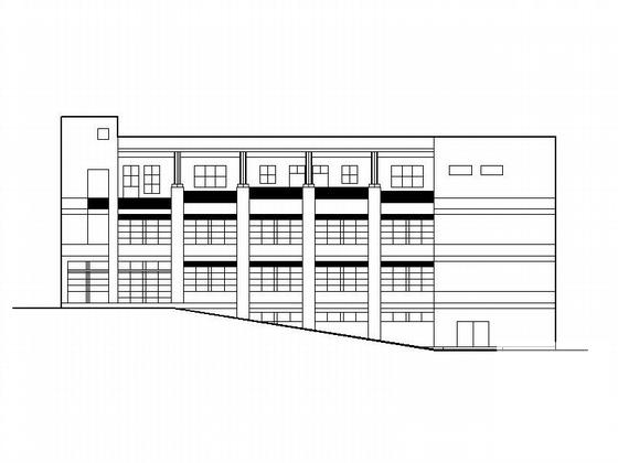 西南医院家属区3层食堂建筑扩初CAD图纸(卫生间大样图) - 1