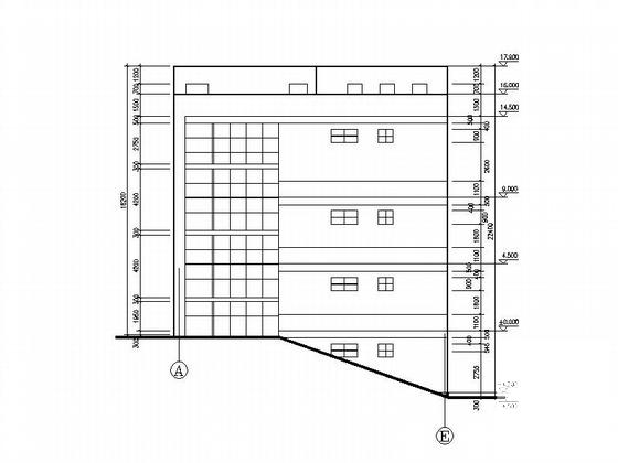 西南医院家属区3层食堂建筑扩初CAD图纸(卫生间大样图) - 2