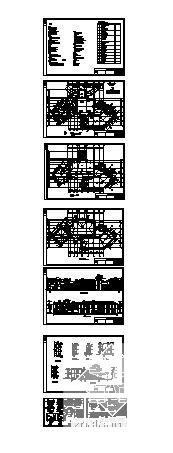 2层欧式大型会所建筑施工CAD图纸 - 4