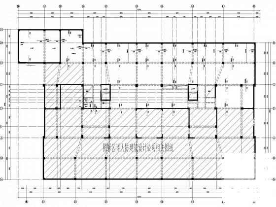 18层框架剪力墙商务大厦结构CAD施工图纸 - 2