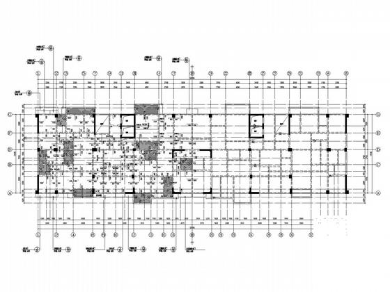 18层框架剪力墙商务大厦结构CAD施工图纸 - 4