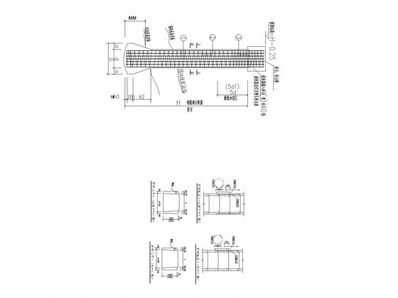 21层框剪综合楼结构CAD施工图纸(桩基、独基)(梁平法配筋图) - 5