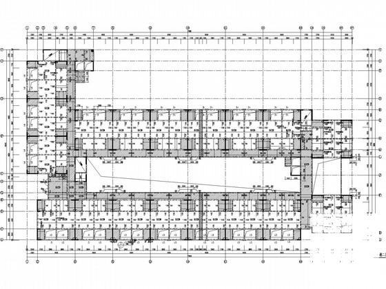 6层剪力墙住宅楼结构CAD施工图纸(条基、独基) - 1