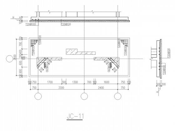 6层剪力墙住宅楼结构CAD施工图纸(条基、独基) - 5