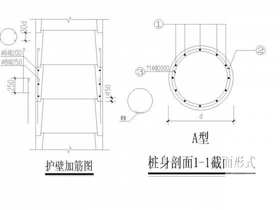 6层自建地移民房框架结构CAD施工图纸(平面布置图) - 5