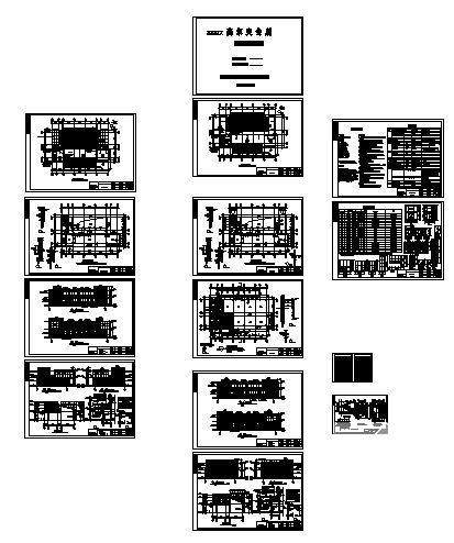 2层高尔夫会所建筑施工CAD图纸(卫生间详图) - 4