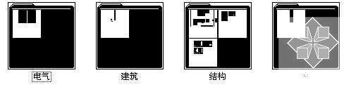 职业高级中学学校食堂建筑结构水电CAD施工图纸 - 4