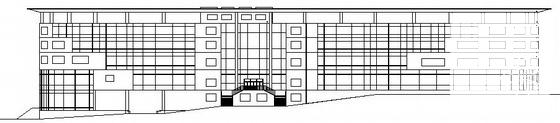 生态休闲园综合楼建筑施工CAD图纸 - 1
