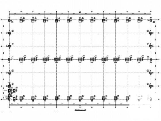 27米跨门式刚架结构厂房结构CAD施工图纸（有夹层） - 2