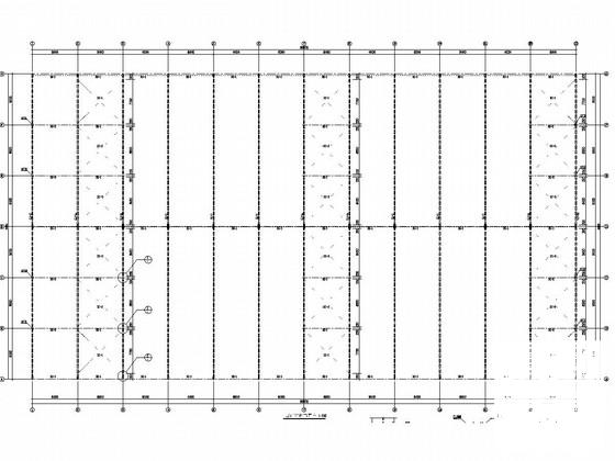 27米跨门式刚架结构厂房结构CAD施工图纸（有夹层） - 3