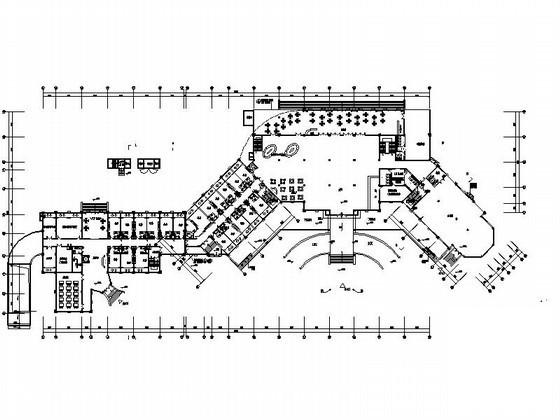 2层欧式高尔夫会所建筑施工CAD图纸(卫生间详图) - 3