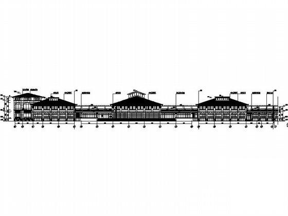 2层欧式高尔夫会所建筑施工CAD图纸(卫生间详图) - 4