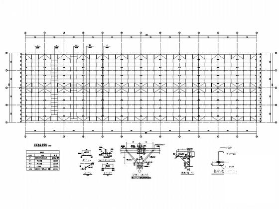 26米跨门式刚架钢结构食品公司厂房结构CAD施工图纸 - 4