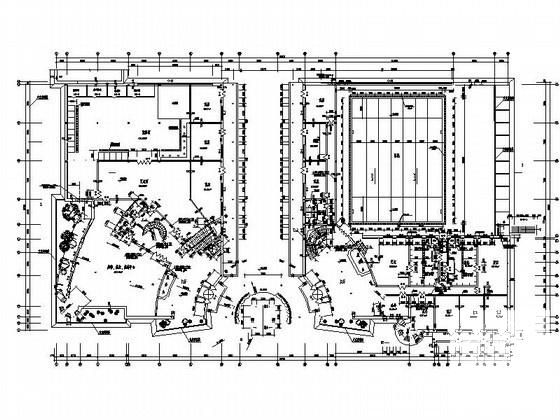 3层娱乐中心建筑施工CAD图纸 - 3