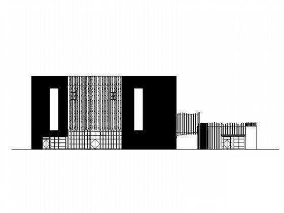 3层四星级休闲娱乐中心建筑施工CAD图纸 - 1