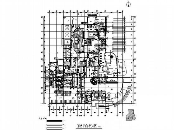 3层温泉会所建筑施工CAD图纸 - 3