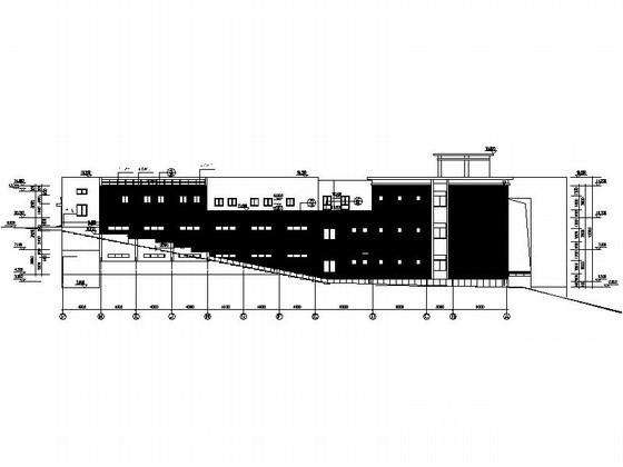 3层温泉会所建筑施工CAD图纸 - 4