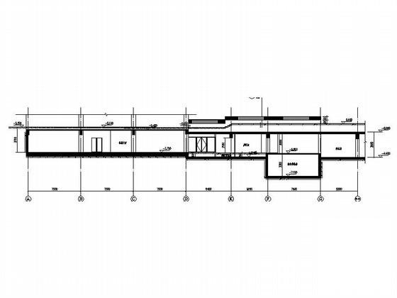 居住区2层会所建筑施工CAD图纸 - 2