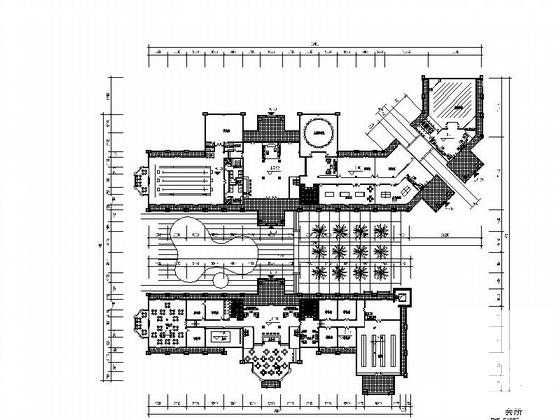 2层欧式会所建筑方案设计CAD图纸 - 3