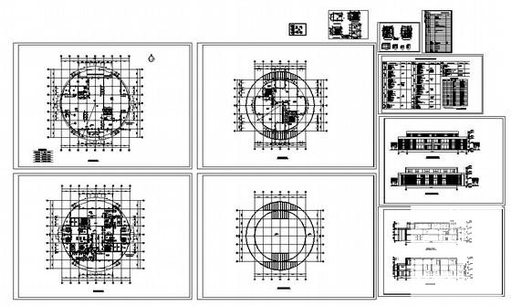 3层会所建筑CAD施工图纸 - 3