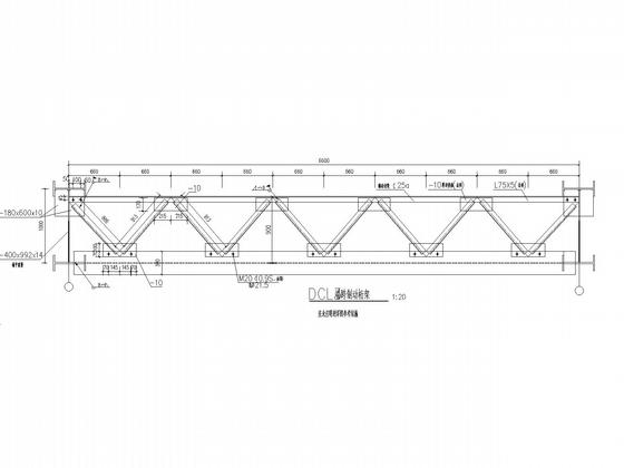 高低跨、带气楼门式刚架厂房结构CAD施工图纸(建施) - 4