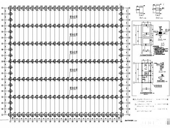 单层门式刚架结构车间厂房结构CAD施工图纸 - 1