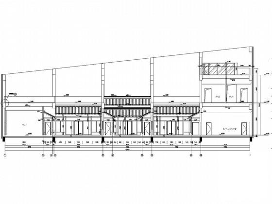 大厦顶层蓬莱会所钢结构施工图纸（建筑施工CAD图纸） - 1